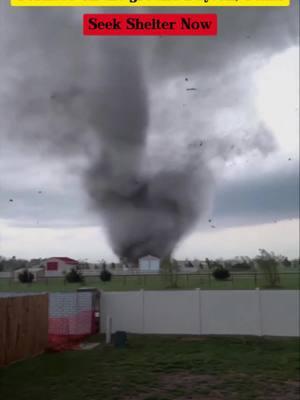 December 26, 2024 - Tornado on the ground Dayton, Texas - Seek Shelter Now #tornado #storm #wind #disaster #severeweather #weather #news #seek #shelter #now #ontheground #Dayton #Texas #USA #foryou #viral 