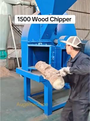 1500 Wood Chipper #woodchipper #woodcrusher #fuelpellets #pelletmaker #pelletmachine #pellet #treechipper #chipper #pelletmachinefactory #crusher 