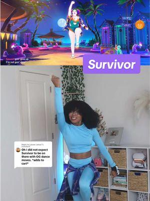 Replying to @Lauren Jenae’ Survivor (Fitness Version) by Destiny’s Child on Just Dance 2024 💪🏽 It’s always going to be the original Survivor dance moves for me @justdancegame DID THAT 🔥 #destinyschild #justdance #justdancegame #justdance2024 #jd2024 #GamerGirl #girlygamer #fitness #rhythmgaming #dance 