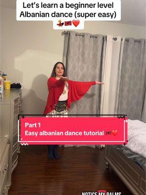 Part 1. Told you this valle was easy 😉. #fyp #dancewithelvana #albaniandancetutorial #albanianvalle #vallekosovare #shpatkasapi #ardianbujupi