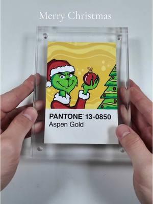 Pantone Project…starting with the grinch. Merry Christmas! #fypシ #poscapens #merrychristmas 