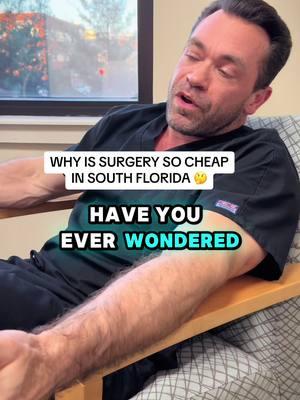 This is why surgery is so cheap in South Florida 🤯 #surgery #viralvideo #cosmeticsurgery #mommymakeover 