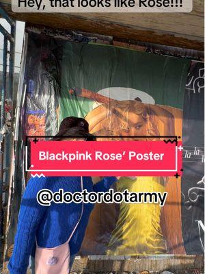 Blackpink Rose’ Poster on Beverly Boulevard LA #blackpinkrose #roseblackpink #blackpink #blink #numberones #rosenumberone #blackpinkrosie #kpop #doctordotarmy #LA #fyp #trending @blackpinkofficial @ROSÉ 