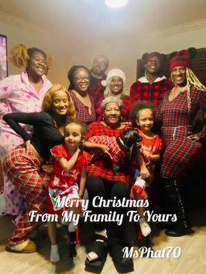 Merry Christmas From MsPhat Family To Yours And Happy New Year🎆 #familytime #family #merrychristmas #happynewyear #viralvideo #christmasoutfit #beautiful #blackwomenoftiktok #fyp #fypシ #msphat70 @SwDa @Lakeisha Oatman @Scyloveee @dyamomcobb @L3xiloveee❤️⭐️❤️ @Blarge229 