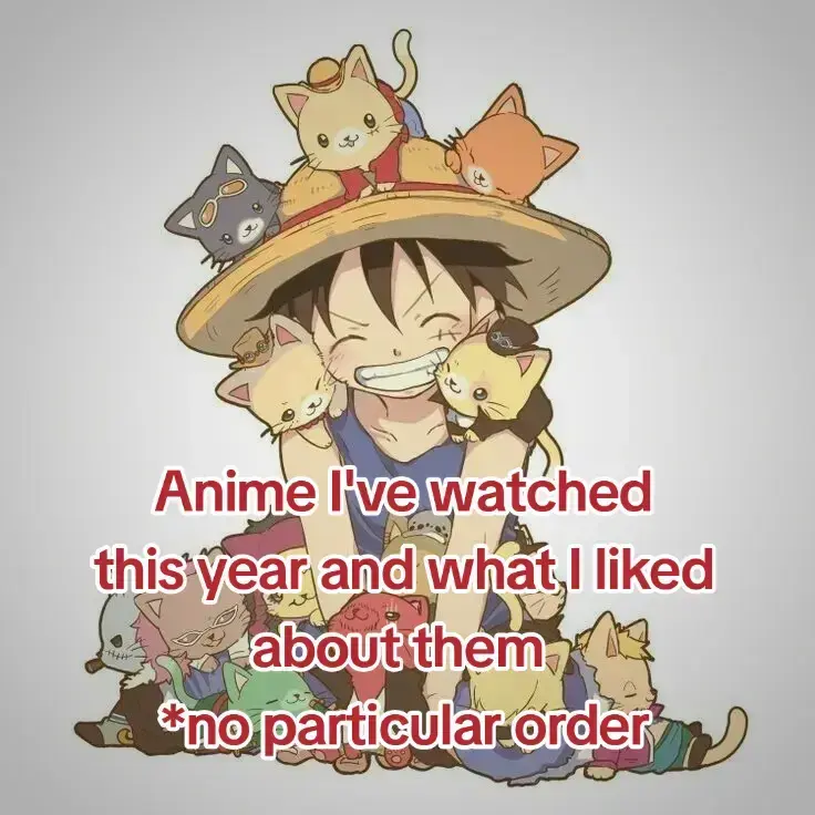 All the titles I've watched and felt were worth mentioning, as always, give me some recs! ❤️ #animewatchlist #animefan #anime #animefyp #onepiece #mha #hunterxhunter #animetiktok 