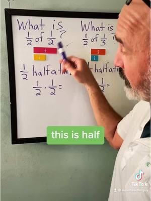 Seeing fractions as part of a whole and having time to think about numerator and denominators is vital when understanding fractions. Please do your part and get these in your home so your student can learn fractions deeply and fully. And see my fraction playlists for many more mini lessons that you can share with your child. #fractions #multiplyingfractions #sensemaking #parentmath #elementarymath #mathtutor