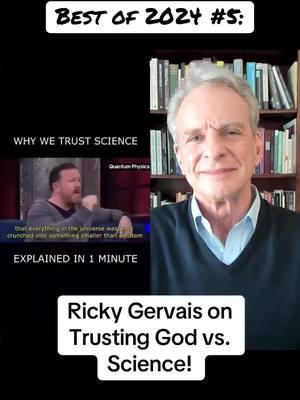 This is our #5 most-viewed video of the year! Ricky Gervais & Trusting Science vs. Religion #Apologetics #ChristianApologetics #ApologeticsTikTok #NewTestament #Gospels #TheGospels #Science #History #Science #RickyGervais #ReasonableFaith #WilliamLaneCraig