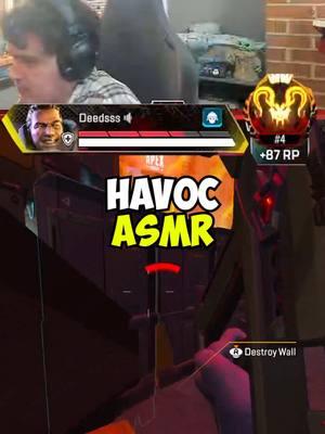 Havoc ASMR #apexlegends #deeds #apexclips #fyp #foryou #foryoupage 