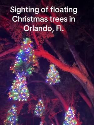 #floatingtrees #trees#christmas#Orlando #christmastrees #arbolesflotantes #flotantes #tiktok #nice #beatifull #incredible 