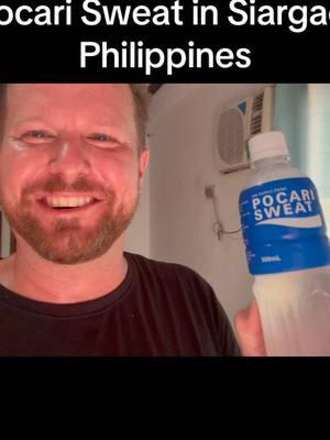 Pocari Sweat in Siargao, Philippines #chasbruns #dirtcheap #travelshow #siargao #philippines #pocarisweat 