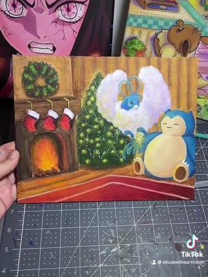 All i want for Christmas 🥰 #pokemon #snorlax #altaria #pokemonart @sir rios #christmas 