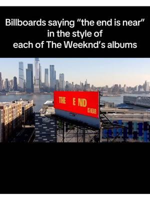 Album roll out is starting #houseofballoons #thursday #echoesofsilence #trilogy #kissland #beautybehindthemadness #starboy #mydearmelancholy #afterhours #DAWNFM #hurryuptomorrow #k18results #outoftime #abel #abeltesfaye #xo #xotwod #theweeknd #103_5dawnfm #samaraorigins #theidol #happy #theend #the #end #is #near #isnear #theendisnear #billboard 