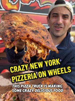 🍕 CRAZY PIZZERIA ON WHEELS: WOOD FIRED EDIBLES 🔥 This is a MUST TRY if wood fired food is your thing. They went viral for their MEGA MORTAZZA sandwich but everything that pizzaiolo Charlie is dishing out of this unique food truck is straight up WILD GOOD. 😋  📌 The creations that come out of this oven are unpredictable - I’ve seen everything from a beautiful Margherita to 10 pound roasted lobsters to bone marrow pies be born in its flames. But that’s the beauty of this place… it’s a wild card and you just gotta trust the guy in charge.  🎉 They also CRUSH private parties too. Charlie did my birthday one year, asked me some things I liked, and freestyled a feast with house music blasting in the truck. It was epic.  👀 Find them stationed across NY at activations, events, etc. Follow their page to keep tabs of where they’re going next. You’ll want to find this one, Grubfam.  #TheGrubfather #FoodTruck #LongIsland #NYC #Pizza #Foodie #Pizzeria #PizzaTok #FoodLover 