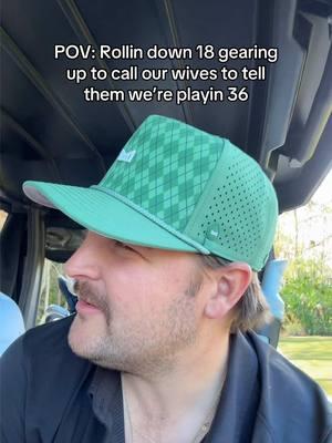 The calls went well I promise #comedy #humor #golfhusband #golf #husbandandwife #couplescomedy 