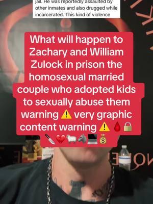 What will happen to Zachary and William Zulock in prison the homosexual married  couple who adopted kids to sexually abuse them warning ⚠️ very graphic content warning ⚠️ 🩸🔒🔪💔🐑🐺💻💰#vikingmindset #vikingmindset11 #viking #prisontruecrime #truecrime #truecrimestories #prison #prisontiktok #taylorswift #taylorswifterastour #prison #50cent #conormcgregor #UFC #luigimangione #domesticabuseawareness #domesticabuseawareness💙 #truecrimetikok #gta6