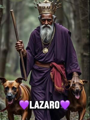 Que Su Bendición Nos Alcance 💜 💜 #oloobbatalany #santerosusa #santeriacubana #SANLAZARO #Babaluaye #azojuano #orishas #ashelaosha #santeriacubana