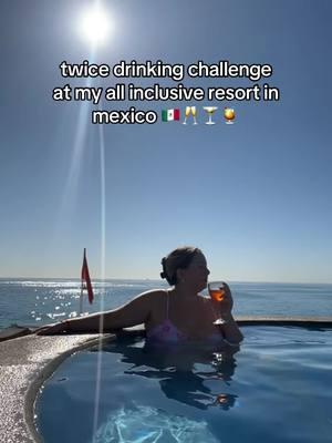 sorry the audio is off lolll and TIKTOK I AM 20 I CAN DRINK IN MEXICO #twice #alcoholfree #twicedrinking #twicealchoolfree #once #kpop #mexico #allinclusive #cabosanlucas #kpopchallenge