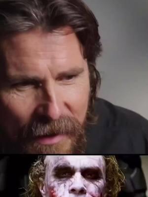 Christian Bale on working with Heath Ledger  #darknight #heathledger #christianbale 