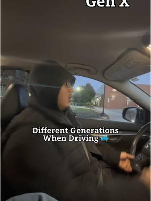 Eyes Be GLUED To The Phone! 😂😭 #viral #trending #comedy #acting #skit #relatable #funny #izlammo #different #generations #millenials #genx #genz #car #drive #phone 