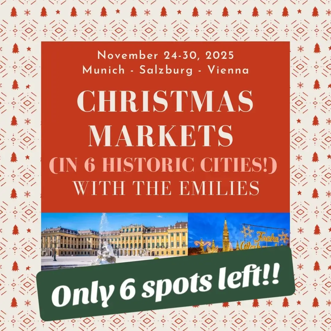 Next thanksgiving @Emily Pool and I are taking our Historical Travel Society to Europe for some historic cities, Christmas Markets, and general History Nerd cheer. Join us!! (You do not need to be a teacher to sign up 🙃)  #travel #christmasmarket #historyteacher #historicaltravel #visitgermany #visitaustria 