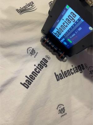 #balenciaga #kencarson #handheldprinter #fashion #clothingbrand 