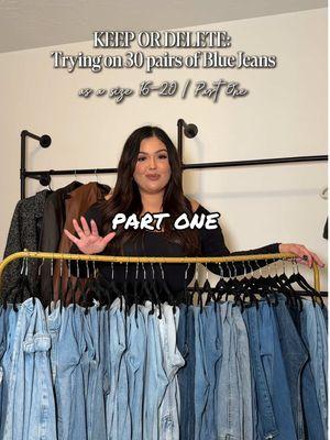 (PART ONE) Trying on all of my denim to decide which pairs to keep or delete from my wardrobe! These jeans are a size 16-20 and styles from @abercrombie @American Eagle @Old Navy Official & @Princess Polly ! #creatorsearchinsights #plussizejeans #plussizedenim #size16style #size18style #curvyjeans Abercrombie plus size jeans, old navy jeans, jeans on a plus size body 