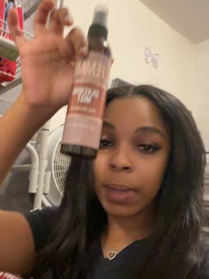 @FEMMEHAIRCARE 1000000/10 this did NOT disappoint! 🥰🤏🏾🤏🏾🤏🏾 #fyp #hair #femme #silkeningmist #mia #straightener  