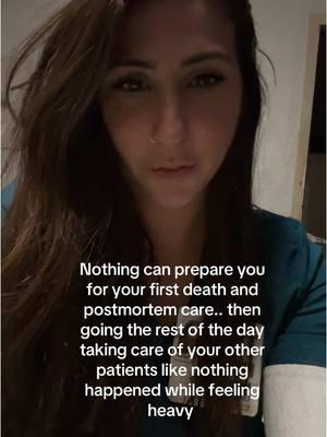 Reflecting on the day and thinking about the family who lost their loved one #fyppp #foryourpage #nursing #nurselife #nursesoftiktok #nursetok #pct #cna #death #postmortem #sad #patient #emotions #reflecting #lovedone #lifeanddeath #imfine #everythingisfine #meridethgrey #greysanatomy 