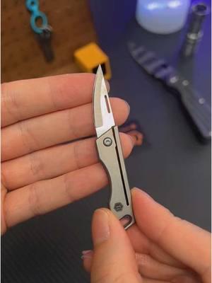 Ultra-Light KK06 Mini Folding Knife #miniknife #edc #titanium #d2steel #pocketknife #foldingknife #lightweight #everydaycarry #knifegear #sharp #compact #outdooredc #knifelovers #portable #knifeaddict #edctools #sharptools #utility #titaniumgear #miniedc