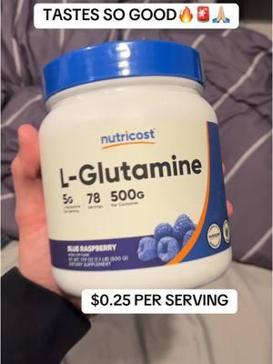 This tastes SO good. #lglutamine #nutricost #lglutaminepowder #lglutamineforguthealth 