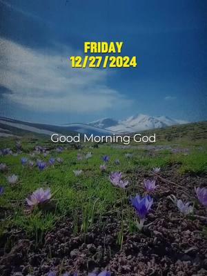 Friday morning prayer 12/27/2024 #prayer #fridaymorningprayer #jesus #christiantiktok #prayersdaily 