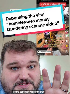 Setting the record straight. This viral video about an alleged homelessness laundering scheme is just complete conspiracy nonsense that has no basis in fact.  #yimby #yimbytok #affordablehousing #homelessness  