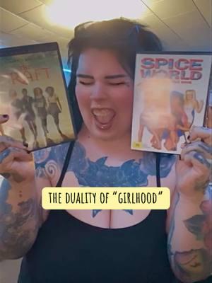 shoutout to my mom for these gifts #fyp #girlhood #thecraft #spiceworld #spicegirls #physicalmedia #collector #90s #00s #tattoos 