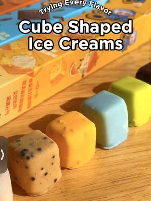 These cubed ice creams 🍦 were such a delight to try! Each cube had an outer chocolate layer filled with a smooth ice cream inside. 💡 Pro-Tip: I found these at @99 Ranch Market Online in Cupertino! #cubedicecream #nestle #asiansnacks #icecream #asianicecream #99ranchmarket #ranch99 #99ranch #Foodie #tastetest #foodreview #eatsbyrachel