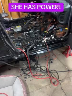 GOSH DARN BRAKE LIGHTS FLASHING BROTHER (Evie rebuild log pt4) #dsm #4g63 #bigturbo #shavedenginebay #wiretuck #cars #carsoftiktok #electrical #wiring #wiringproblems 