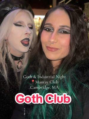 Goth night at Manray. 🖤 Manray is probably the oldest goth club in Boston. I wish I could’ve seen the original location. #gothclub #gothnight #gothtiktok #bostonma 