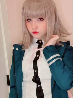 You all should follow @Star🩷 she’s like super duper mega ultra cool #chiakinanami #chiakinanamicosplay #danganronpav2 #danganronpav2cosplay 