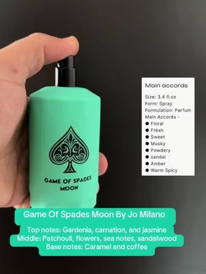 #gameofspades #jomilano #cologne #fragrance #fragrance #luxury #jeremyfragrance 