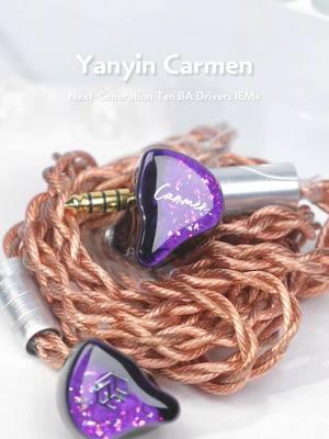 Yanyin Carmen - Precision Tuning 2DD+6BA Hybrid IEM#audio #linsoul #iems #hifi