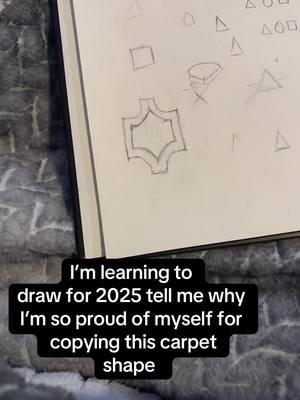 Ik it’s not perfect ofc but y’all should’ve seen it in the beginning fr #fyp #foryou #foryoupage #viral #draw #drawing #learningtodraw #2025 #talent #shapes 