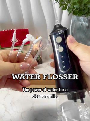 ✨🦷🚿The power of water for a cleaner smile.😃🦷🚿 #waterflosser #TikTokShopHolidayHaul #tiktokshopcybermonday #teethcleaning #floss #trending #TikTokMMadeMeBuylt #usa #rinseteeth #dentalhygiene #interdentalcleaning #FreshBreath #gumhealth #deepcleaning #easytouse #goodthings #fyp #blackfriday #foryourfamily #TikTokShop #tiktokshopsale #DealsForYouDays #christmas #christmascountdown #christmasgift #christmascrafts 