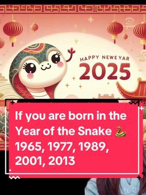 ⚠️Chinese New Year is on Jan 29 of the solar calendar, that’s when these fortune predictions will start. If you are born in January or February, your zodiac sign may be of the previous year since Chinese New Year typically falls in late Jan or early Feb. Cr: travelchinaguide #chinesenewyear #cny #2025 #yearofthesnake #snake #luck #fortune #horoscope #zodiacsigns #prediction #中国 #新年 #春节 #蛇年 #运程 #greenscreen 