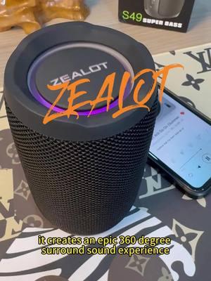 ZEALOT Portable Wireless Speaker #zealotportablespeaker #zealot #zealotwaterproofspeaker #zealotspeaker #TikTokShop #toktokshopblackfriday #tiktokshopcybermonday #TikTokShop #LIVEhighlights #TikTokLIVE #LIVE #ZEALOT Portable Wireless Speaker #tiktokcybermondaysales #goviral #HolidayShopping #dealforyoudays #Christmassale #tiktokshopsale #Valentine's Day #tiktokshopholidayhaul#falldealsforyou #TikTokShopLastChance#spotlightfinds #TikTokShopNewYearNewAura#spotlightfinds  #TikTokShopHolidayHaul  #spotlightfinds #TikTokShopMothersDay #MothersDay #VDayOutfit #oov#valentinesdaypresent #couplegifts#TikTokShopValentinesDay #valentinesdaypresent #couplegifts #TikTokShopSpringSale #TikTokshopHolidayDeals #TikTokShopEndofYearDeals #TikTokShopValentinesDay2025 #couplegifts2025 #TikTokShopSpringSale2025 #MothersDay2025 #TikTokShopMothersDay2025