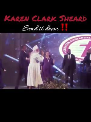 Send it‼️‼️ #karenclarksheard #us #jesus #senditdown #goviral #viralvideo #letshavechurch #fypシ #foryoupage #beauty #youtube #fyppppppppppppppppppppppp #praise 