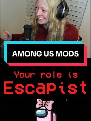 cutesy girly escapist role in modded among us 😎 #moddedamongus #wholesomeamongus #amongusmod #brynlie 