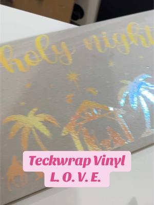 Glow in the dark vinyl from @TeckWrapCraft #htv #adhesivevinyl #teckwrapcraft 