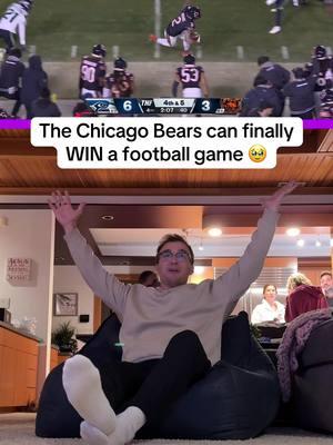 The 9 game losing streak is OVER! #nfl #football #bears #chicago #seahawks #chicagobears #nflfootball 