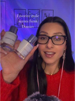 These two scents are must haves for male scents. They are AMAZING. Dossier is currently having their holiday sale with up to 50 percent off of their website 🤗 @Dossier Perfume #dossier #DossierPerfume #asmr #asmrsounds #asmrtiktoks #asmrtiktoks #fyp #perfumetiktok  