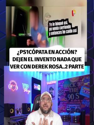 En este impactante clip, tony dj comparte una experiencia desgarradora que expone la psicopatía en su máxima expresión. A través de su narración, nos lleva a un momento crítico donde la vida y la muerte se entrelazan, revelando la frialdad de quienes carecen de empatía. No te pierdas esta reflexión profunda sobre el comportamiento humano.#Psicopatía #NarrativaImpactante #derekrosa #Reflexiones #tonydjshow