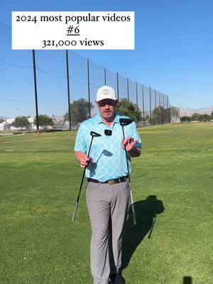 Most popular videos of 2024 number 6 #golf #golftips #golfswingcoach #golfswingtips 